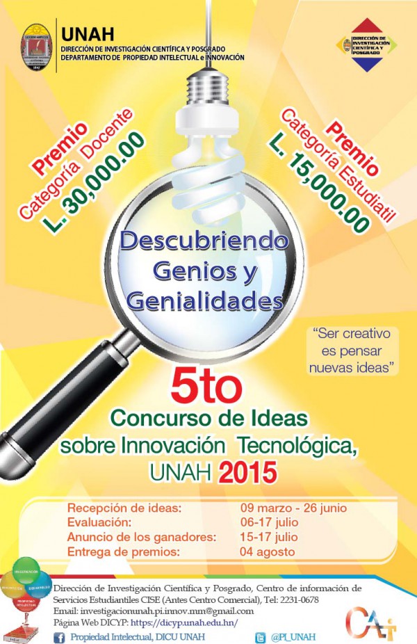 5to Concurso De Ideas Sobre Innovacion Tecnologica